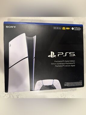BRAND NEW FACTORY SEALED Sony PlayStation 5 PS5 Digital Edition 825GB White